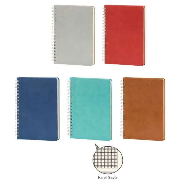 Spiralli tarihsiz defter 319