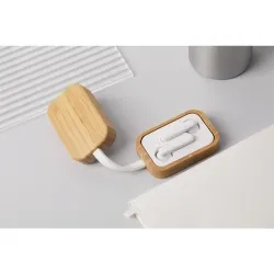 Promosyon bambu kulaklık 602