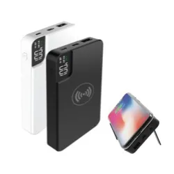 Promosyon Kablosuz powerbank şarj cihazı 10.000 mah
