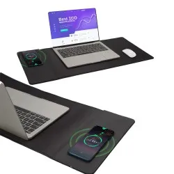 Promosyon Kablosuz powerbank şarj cihazı mouse pad