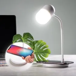 Wireless Mobil Şarjlı Bluetooth Hoparlör ve Lamba aa