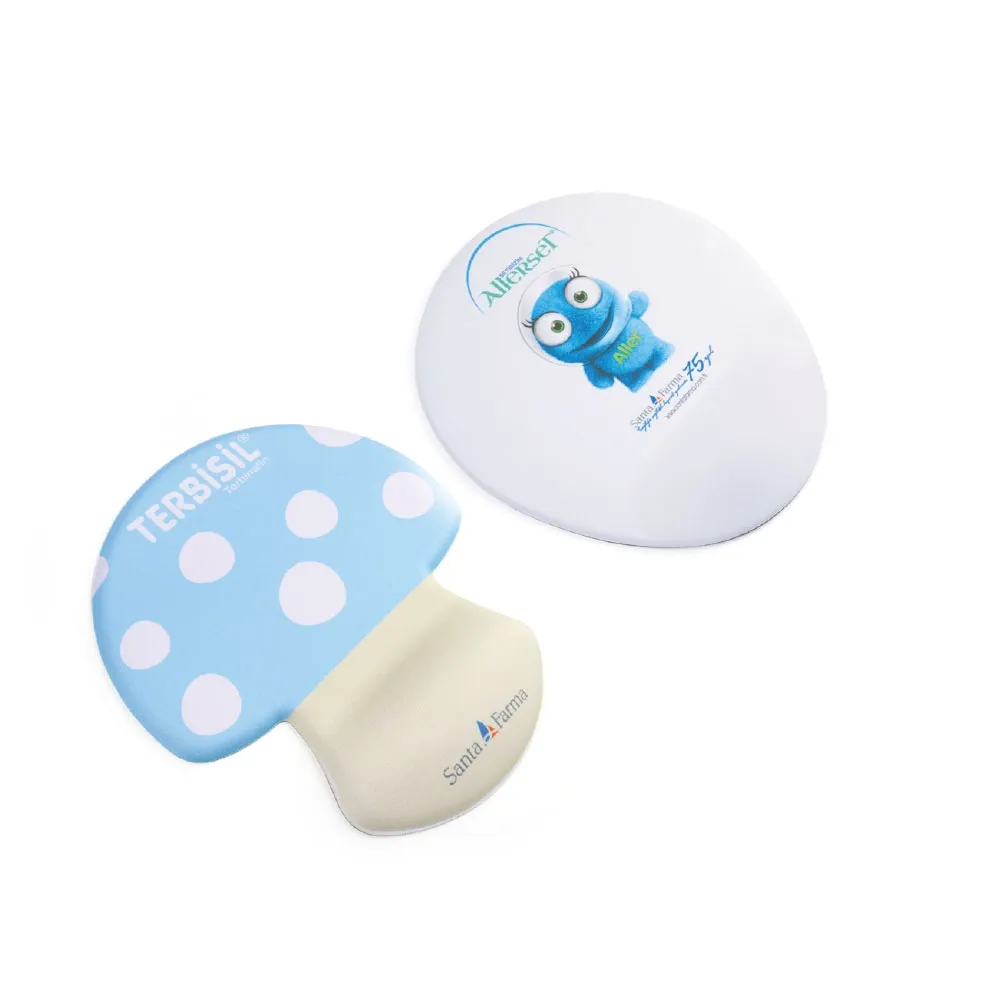 Promosyon Bilek destekli mouse pad Emprime baskı